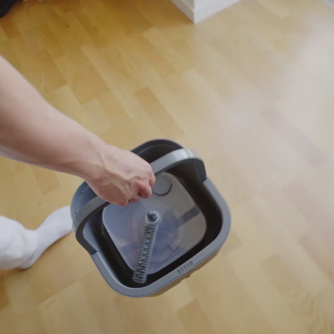 Indlæs video: Sjö™ Roterende Gulvmoppe